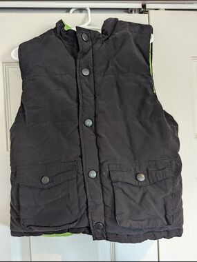 Hartstrings Black Vest with Lime Accent